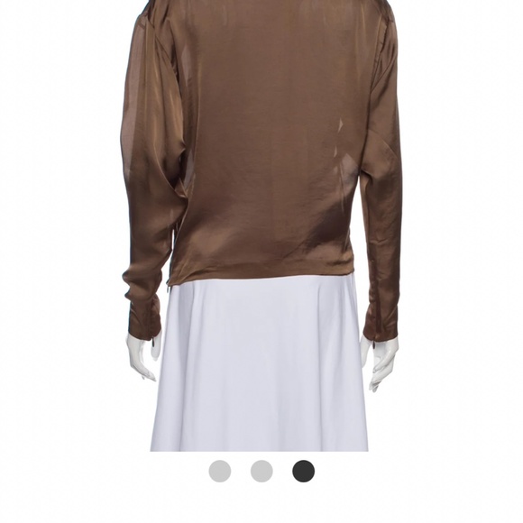 Tia cibani bateau neckline long sleeve blouse - Picture 2 of 5